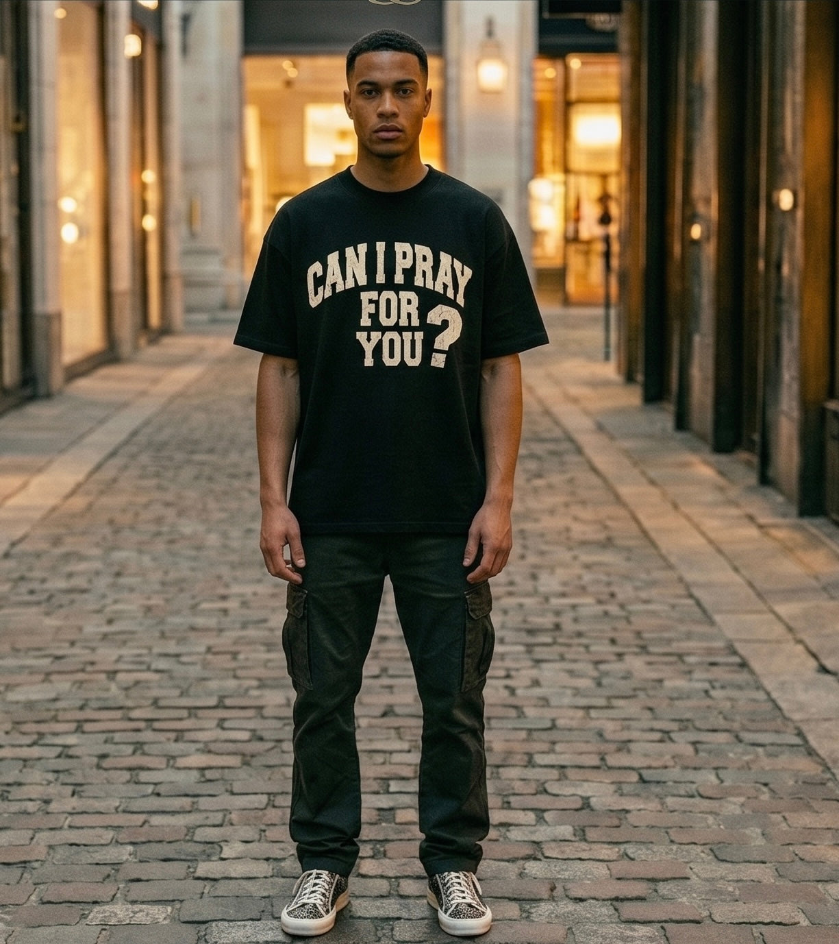 CANIPRAYFORYOU™ Signature  Tee - Black